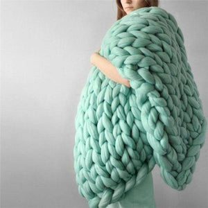 Chunky Knit Blanket