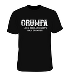 Grumpa Like a Regular Grandpa Only Grumpier T-Shirt