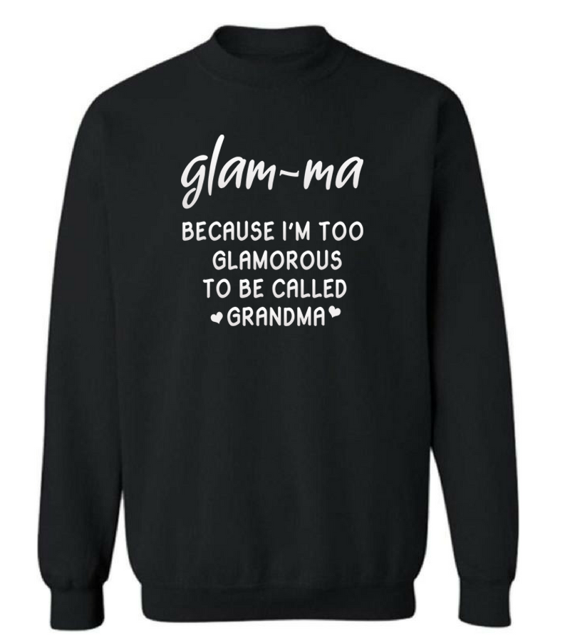 Glam-ma Grandma Shirt 