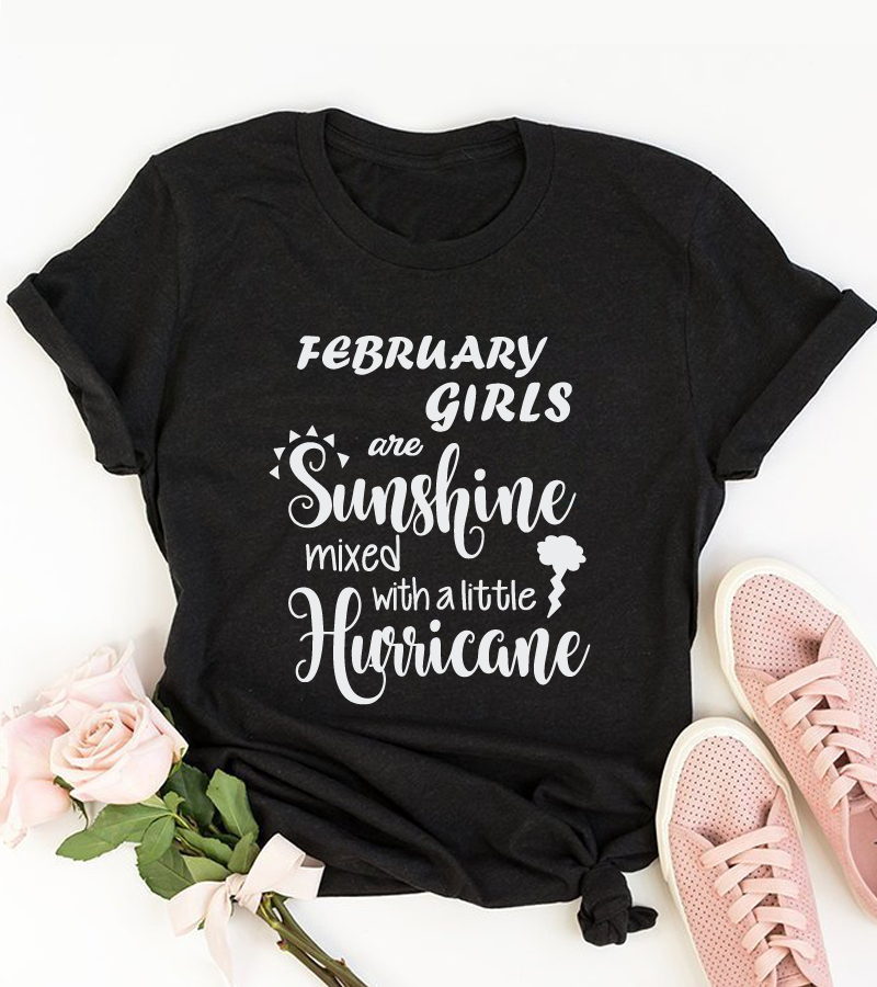Girls Are Sunshine Mixed With Hurricane Shirt