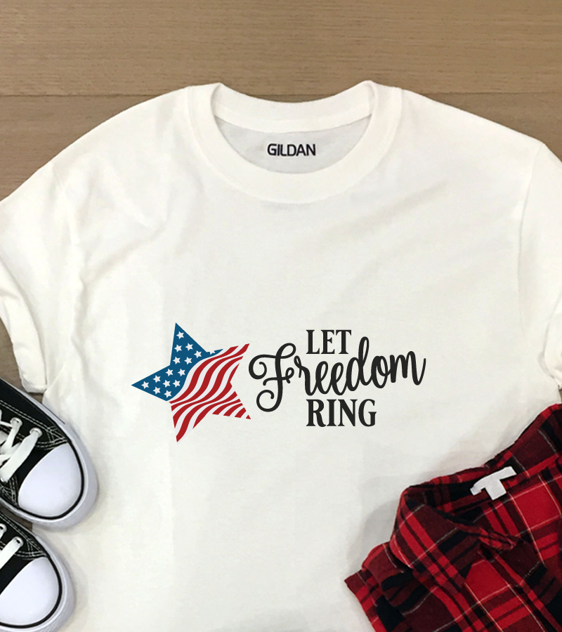 Let Freedom Ring 4th July America Shirt