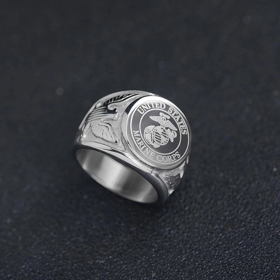 50% OFF - Signe USA Military Ring