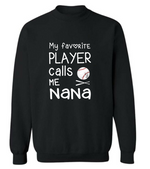 My Favorite Baseball Player Nana Shirt