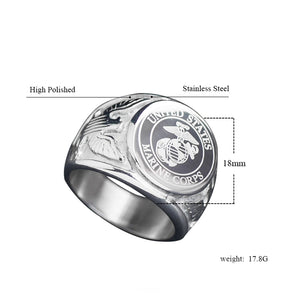 50% OFF - Signe USA Military Ring