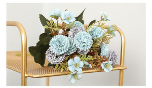 Carnation Artificial Bouquets Silk Flowers