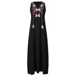 Sexy For Me - Long Maxi Embroidered Dress