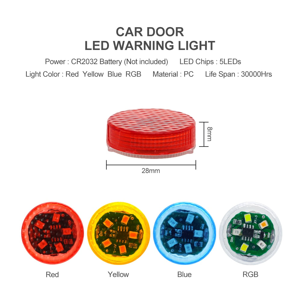 Magnetic Car Door Warning Light