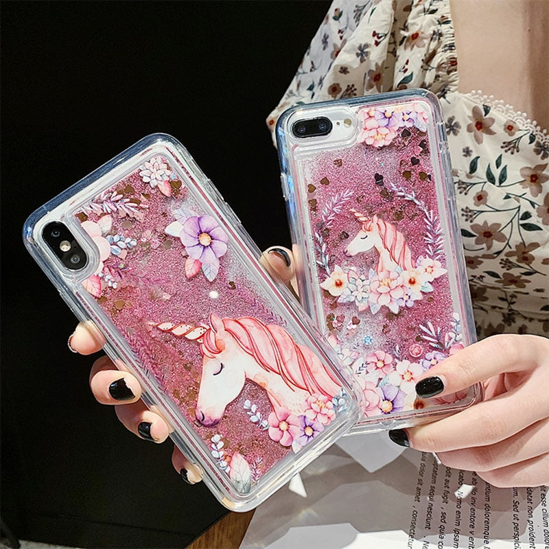 Bling Unicorn iPhone Case