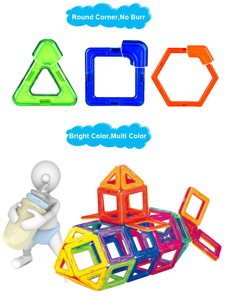 Magnetic Building Blocks Set