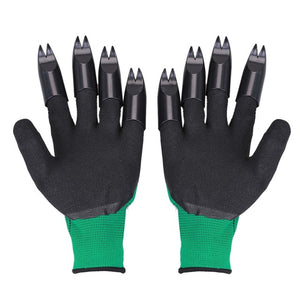 Garden Claw Gloves For Digging, Planting & Raking