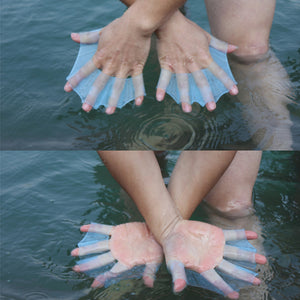 Finger Webbed Swimming Fins