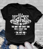 As a September Girl I have 3 Sides Shirt Variant 3