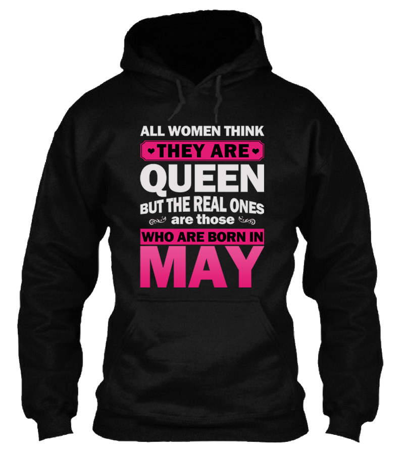 Real Queens Are Born May Girl T Shirt