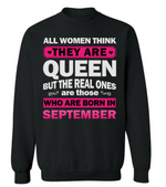 Real Queens Are Born September T Shirt