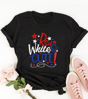 Red White Blue July 4th Shirt