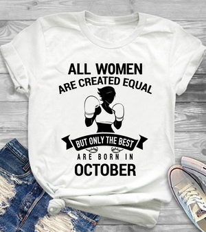 Best Are Born in October Shirt